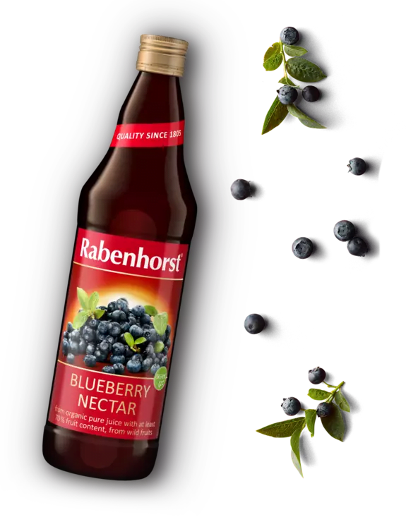 ORGANIC BLUEBERRY NECTAR 750ML